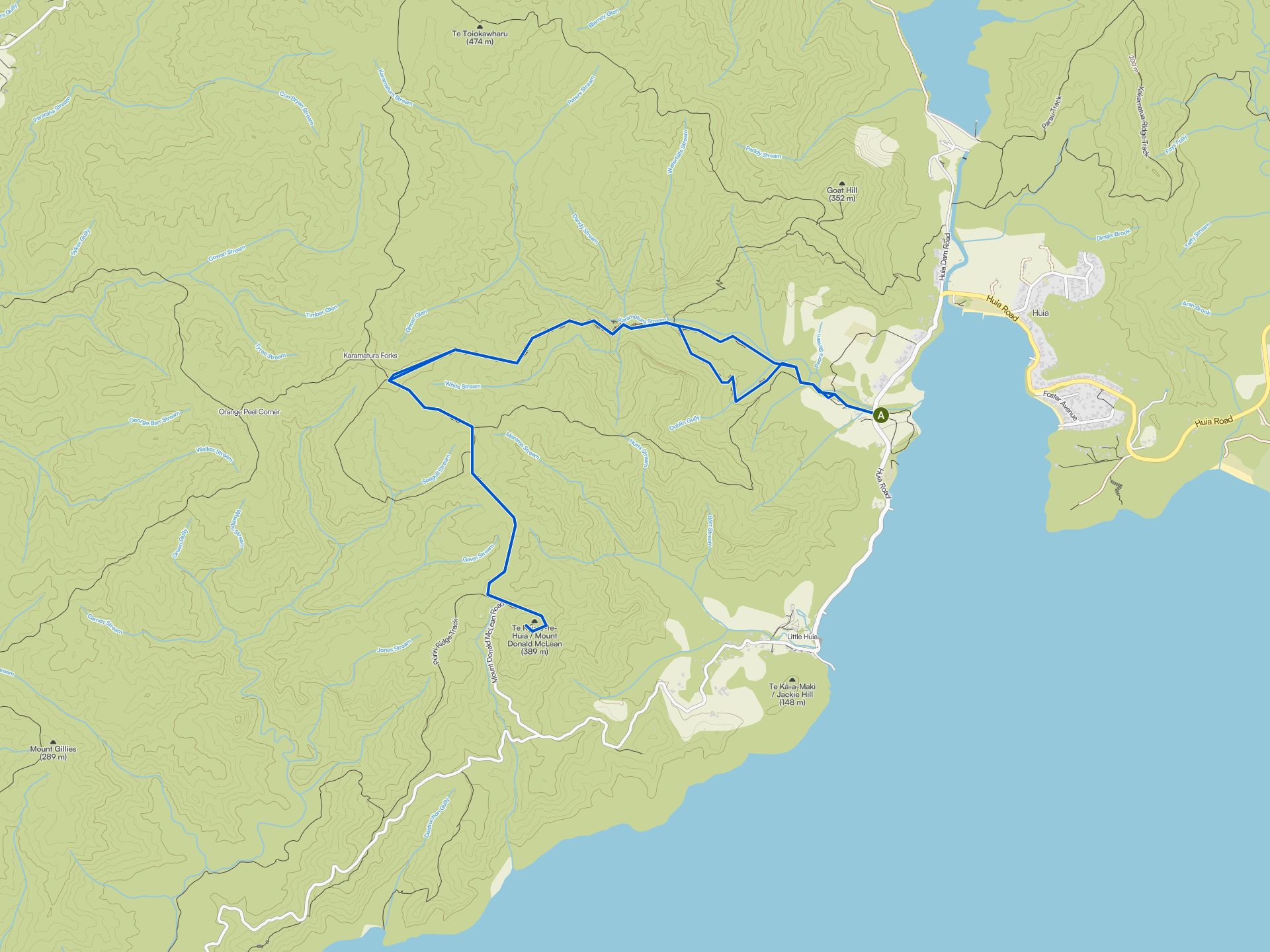 The best walks and hikes in Waitākere Ranges Regional Park | Komoot